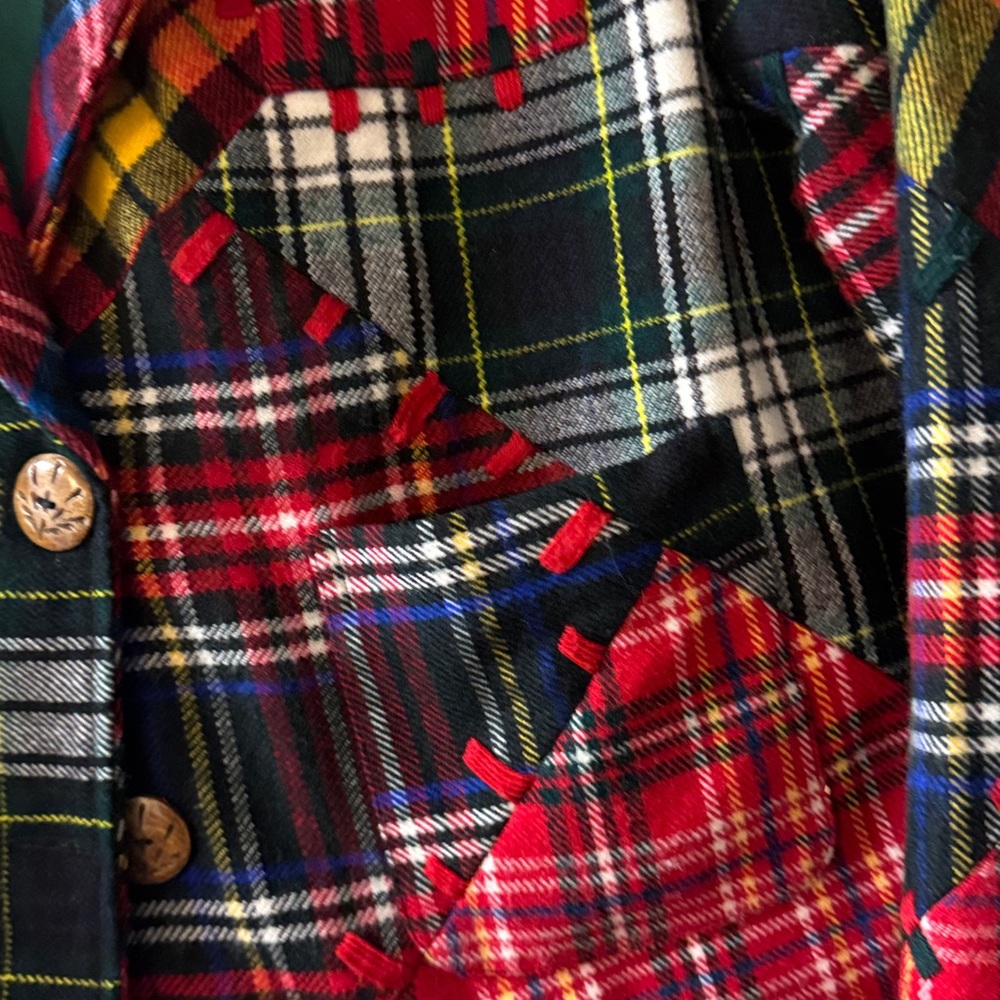 Sandy Starkman Preppy Colorful Plaid Blazer🔥 - Picture 2 of 16